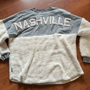 Spirit jersey Nashville sherpa sweatshirt